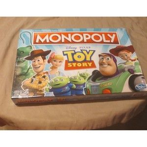 MONOPOLY Disney Pixar Toy Story Limited Edition Complete 2007 Family Board Game